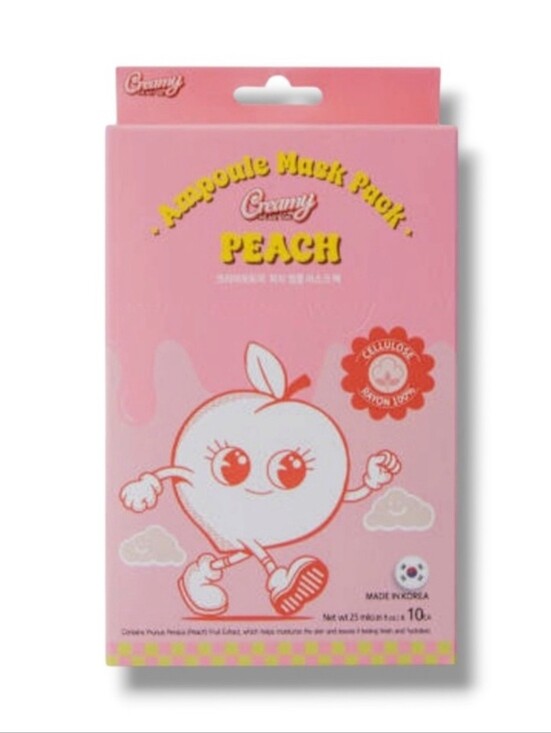 - Other - Sheet Mask- Peach Ampoule Sheet Mask Set10pc.